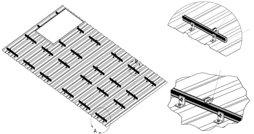 Aluminium Structure For Solar Mounting