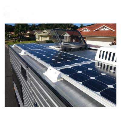 عالمي 4PCS ABS لوحة الشمسية يتصاعد لريف أو قارب الأبيض