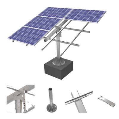 pole mount solar racking