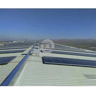 حار بيع سقف معدني الألواح الشمسية نظام تركيب الألواح الكهروضوئية
