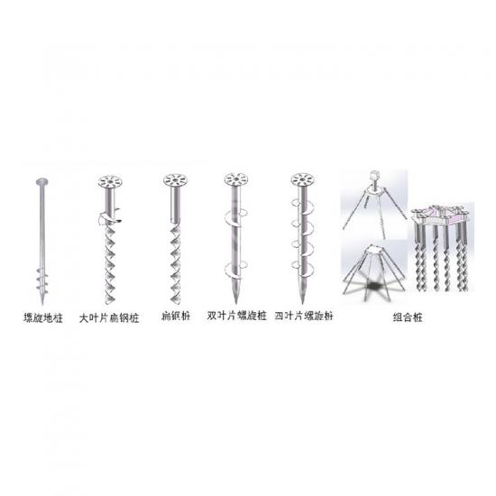 sheds summer houses ground screw pile foundation for sale