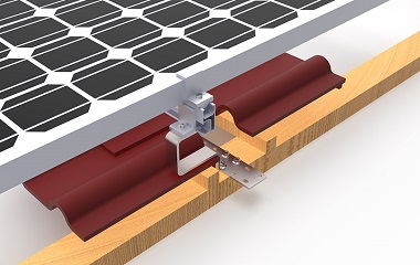 خطاف تركيب سقف للطاقة الشمسية