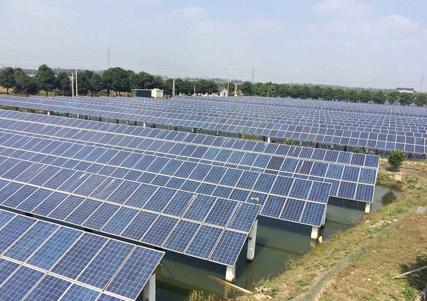 الشمسية جيس شفافة ميانمار 50MWP الأرض PV تركيب نظام